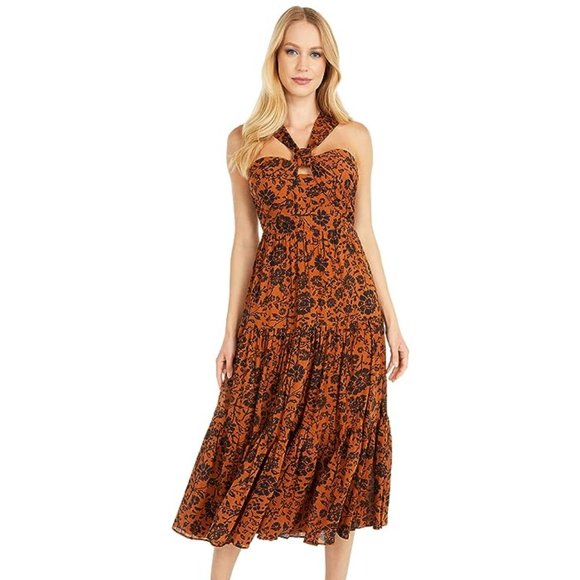 NWT BB Dakota Batik Dress (6) - Picture 1 of 9